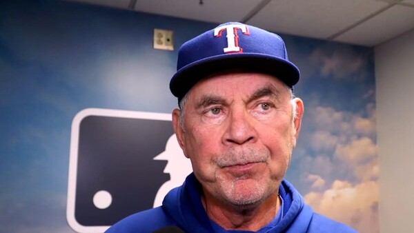 명예의 전당급 명장 브루스 보치가 텍사스 레인저스 사령탑에서 물러난다(사진=MLB.com)