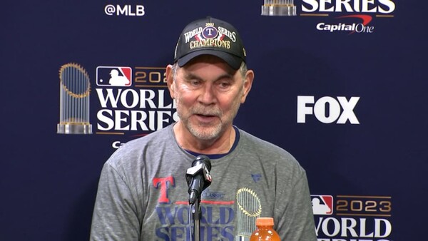 명예의 전당급 명장 브루스 보치가 텍사스 레인저스 사령탑에서 물러난다(사진=MLB.com)