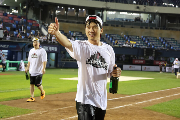 박해민이 통합 우승 주장이 될 수 있을까. (사진=LG 트윈스)