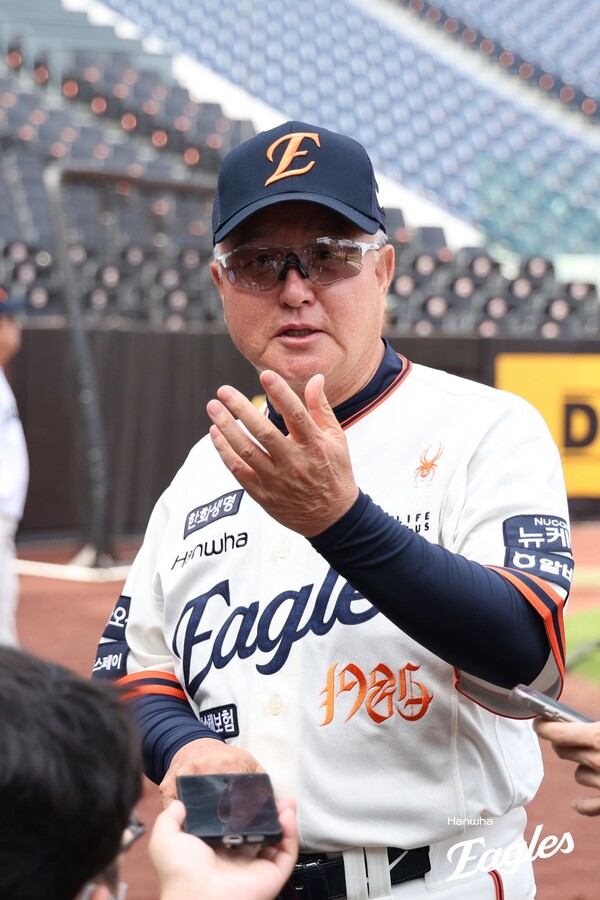 한화 김경문 감독. (사진=한화 이글스)