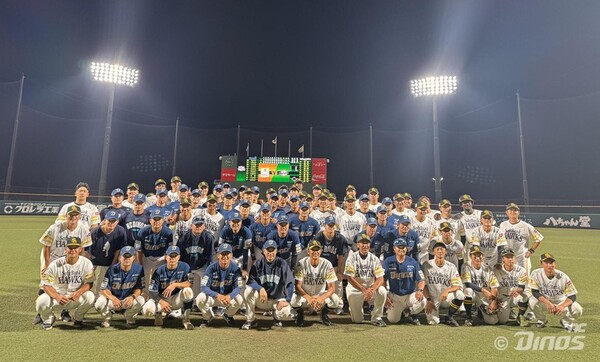 NC가 2년 연속 소프트뱅크와 교류전을 성료했다. (사진=NC 다이노스)