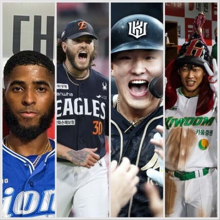 디아즈, 폰세, 안현민, 송성문(사진=스포츠춘추 DB, 각 구단 제공)