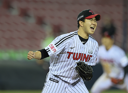 유영찬은 올 시즌 가장 완벽한 마무리였다. (사진=LG)