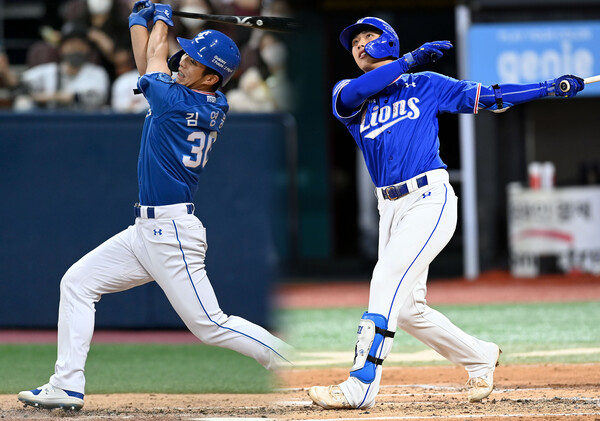 김영웅과 이재현(사진=삼성)