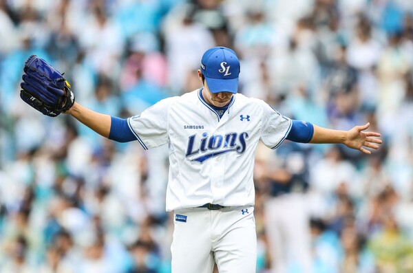 원태인이 훌륭한 투구를 펼쳤다. (사진=삼성)