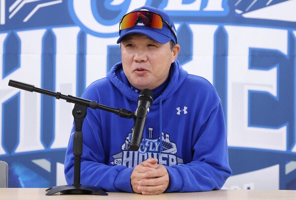 삼성 박진만 감독이 미소지었다. (사진=삼성)