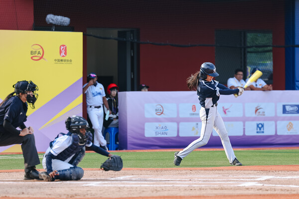 리드오프 안수지가 3타수 2안타 1타점을 때려냈다. (사진=BFA)