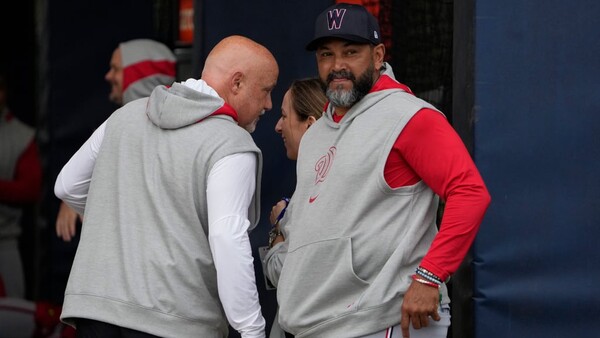 동반 경질당한 리조와 마르티네스 감독(사진=MLB.com)