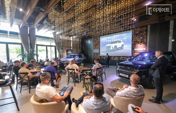 KGM이 튀르키에와 이스라엘에 각각 신차를 론칭했다