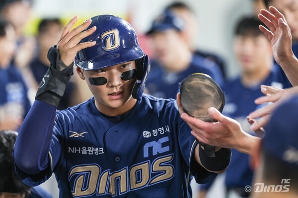 김주원이 시즌 막바지 팀의 9연승을 두고 "한마음 한 뜻으로 뭉쳤다"고 말했다. (사진=NC)