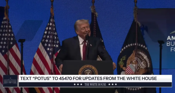 행사에 참석한 트럼프(사진=백악관 홈페이지)