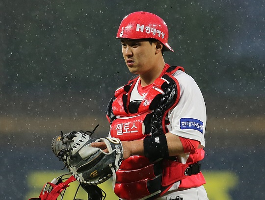 KIA 포수 한승택이 박동원 등록으로 1군에서 말소됐다(사진=KIA)