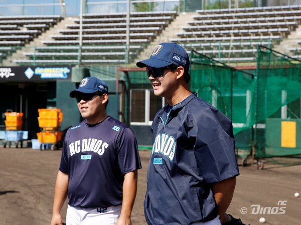 NC 다이노스 오키나와 훈련(사진=NC)