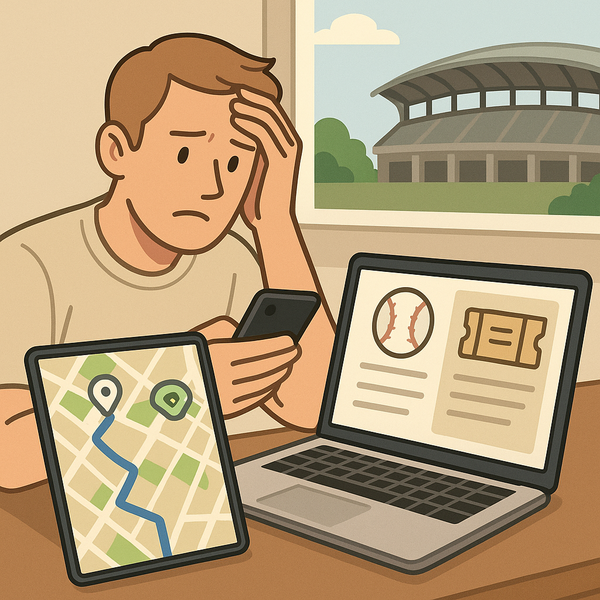 외국인 관람객들이 야구장 방문에 어려움을 겪고 있다. (그림=ChatGPT 생성)