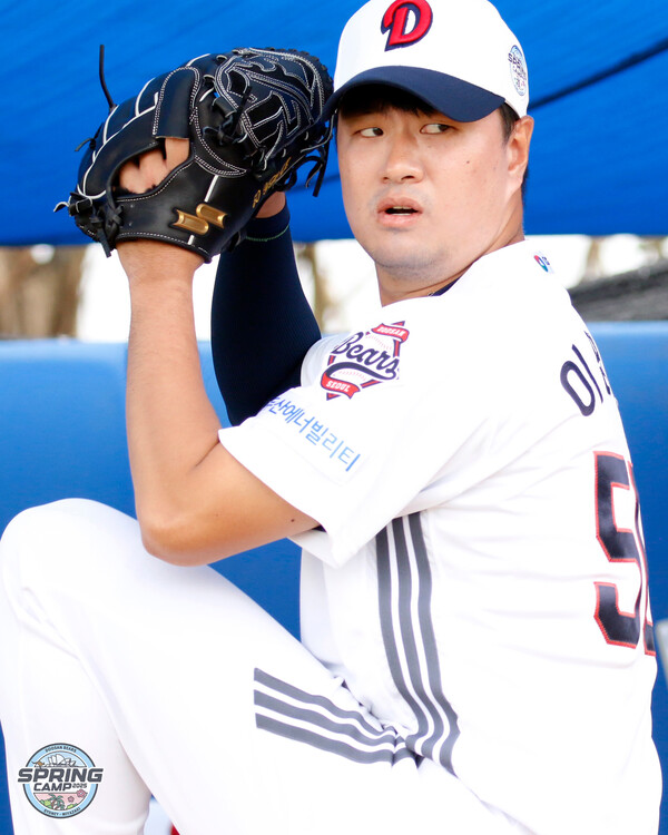 이영하는 반등을 꿈꾸며 올 시즌 스프링캠프에서 구슬땀을 흘렸다. (사진=두산)