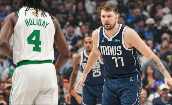 루카 돈치치의 댈러스 시절(사진=댈러스 매버릭스 SNS)