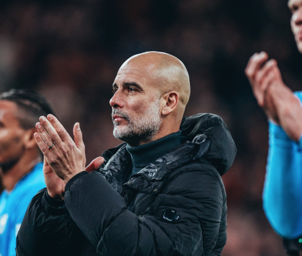 과르디올라(사진=맨시티 공식 SNS)