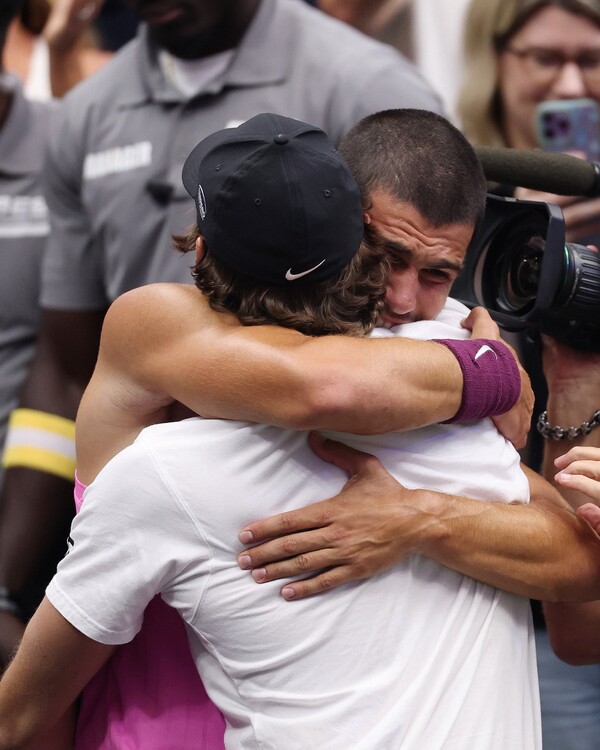 우승을 차지한 카를로스 알카라스(사진=US 오픈 공식 SNS)