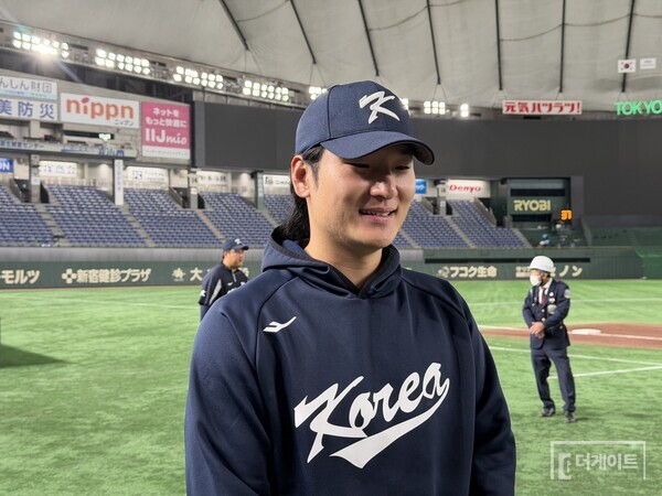 두산 곽빈(사진=더게이트 배지헌 기자)