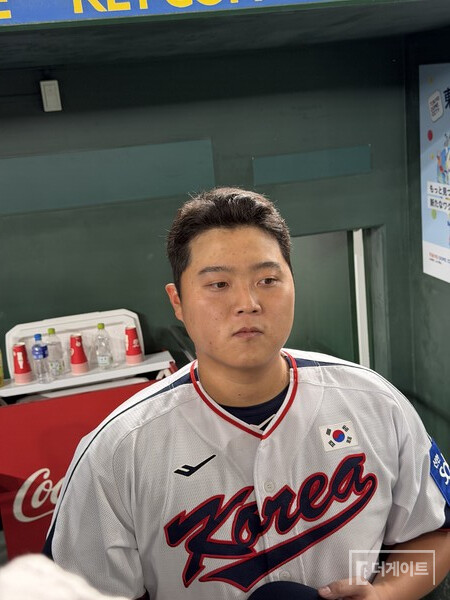 더 강해져서 돌아온 한동희(사진=더게이트 배지헌 기자)