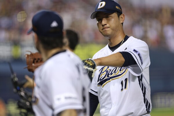 홍건희가 미칠 파장은 무엇일까. (사진=두산)