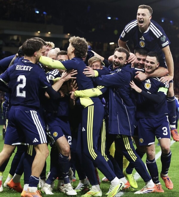 스코틀랜드가 28년 만에 월드컵에 간다. (사진=스코틀랜드 축구협회)