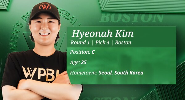 한국 여자야구 국가대표 포수 김현아가 전체 4순위로 미국 프로여자야구 무대를 밟는다. (사진=WPBL)