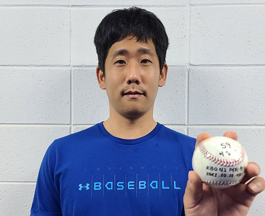 이상민의 첫 승 기념구(사진=삼성)