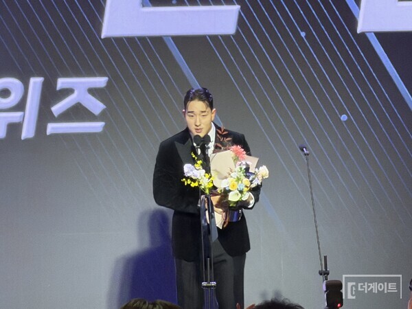 KT 위즈 신인왕 안현민(사진=더게이트 배지헌 기자)