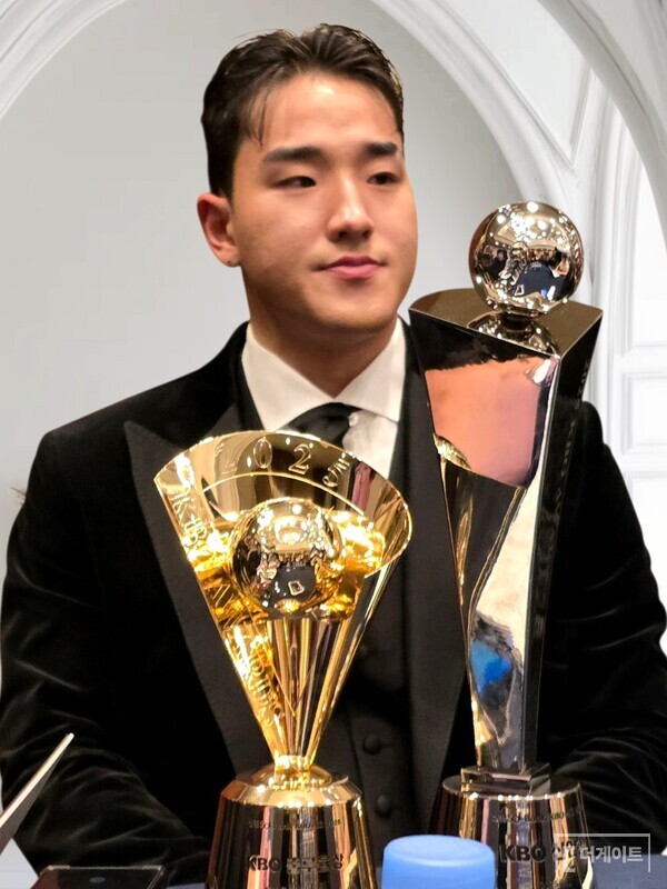 24일 취재진과 인터뷰하는 KT 안현민. (사진=더게이트 황혜정 기자)