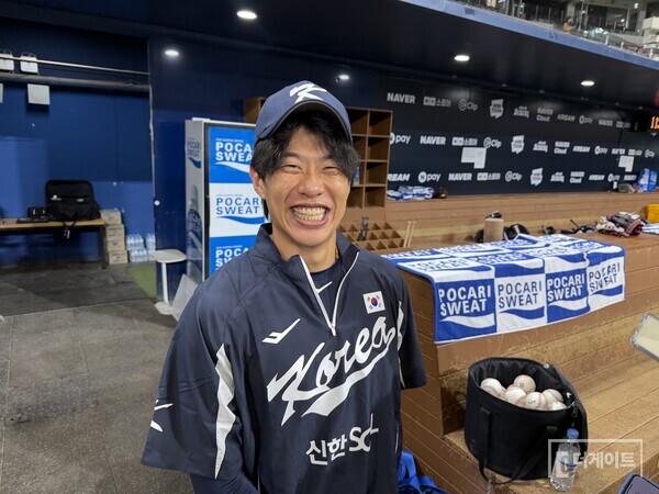 미국 무대에 도전하는 송성문. (사진=더게이트 배지헌 기자)