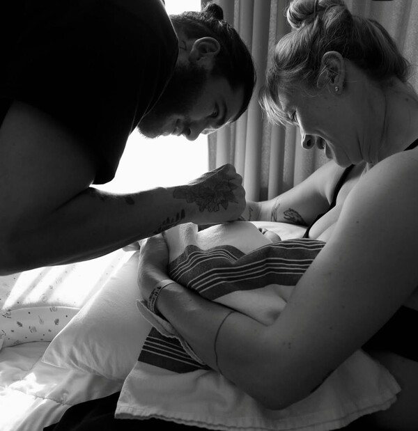 지난 6일 한국에서 태어난 폰세의 딸. 이름은 아직 비밀이다. (사진=폰세 SNS)