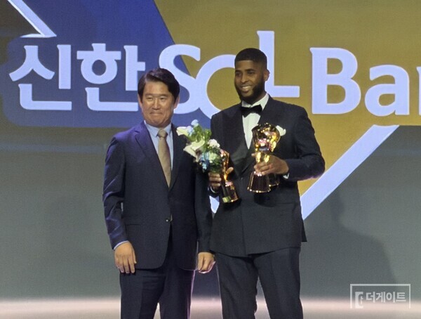 3관왕에 오른 디아즈(사진=더게이트 배지헌 기자)