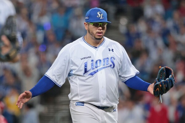 후라도가 7이닝 9K 무실점 호투했다. (사진=삼성)