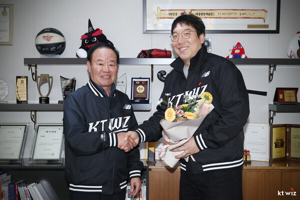 KT 위즈가 25일 김현수를 영입했다(사진=KT)