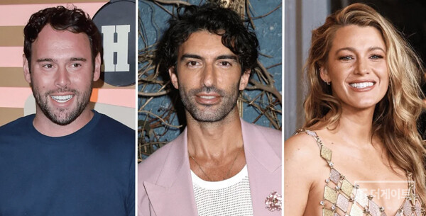 하이브 아메리카 대표였던 스쿠터 브라운(사진 왼쪽부터), TAG PR로부터 홍보 도움을 받은 것으로 확인된 발도니, 그리고 발도니와 TAG PR로부터 중상모략 공격을 받은 것으로 강하게 의심되는 블레이크 라이블리